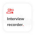 Interview recorder Product Sheet
